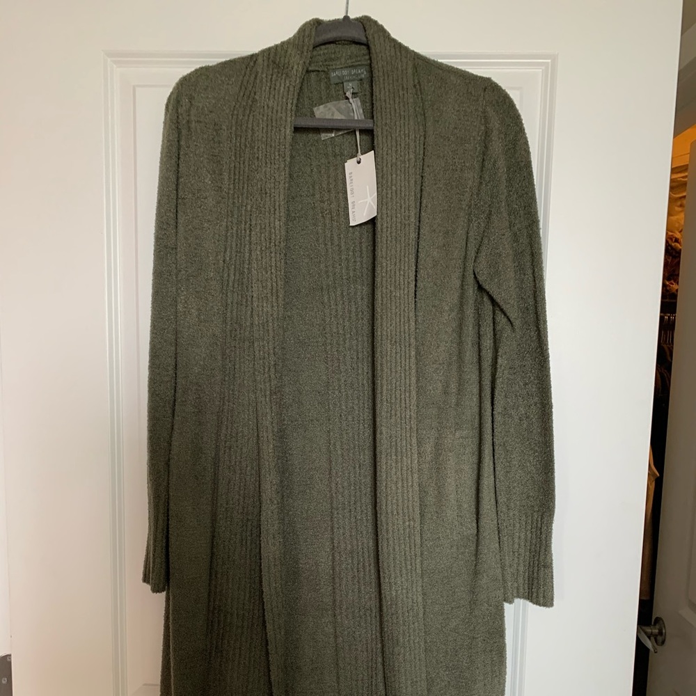 Barefoot Dreams CozyChic Lite Long Cardigan - M